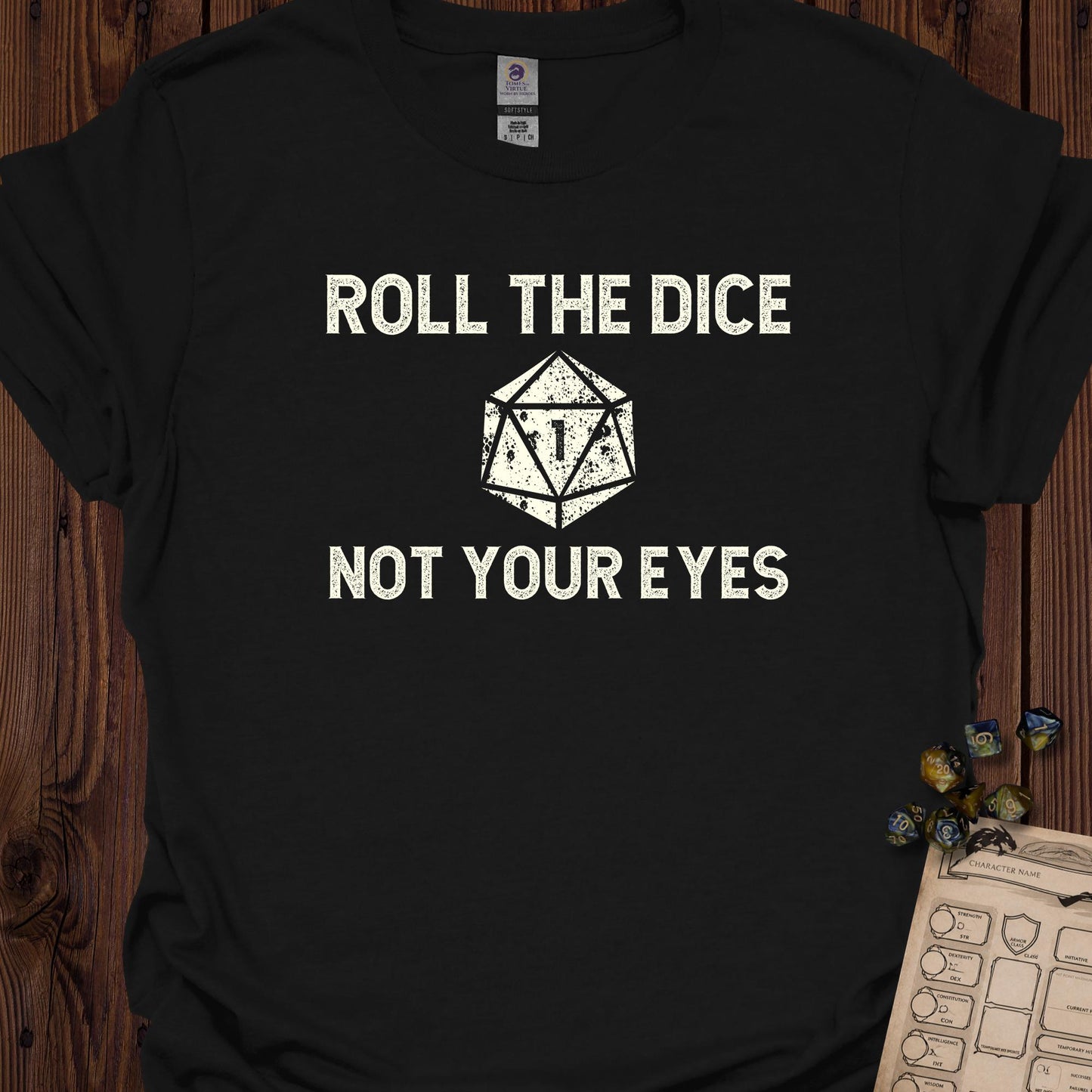 Roll the Dice, Not Your Eyes - Black