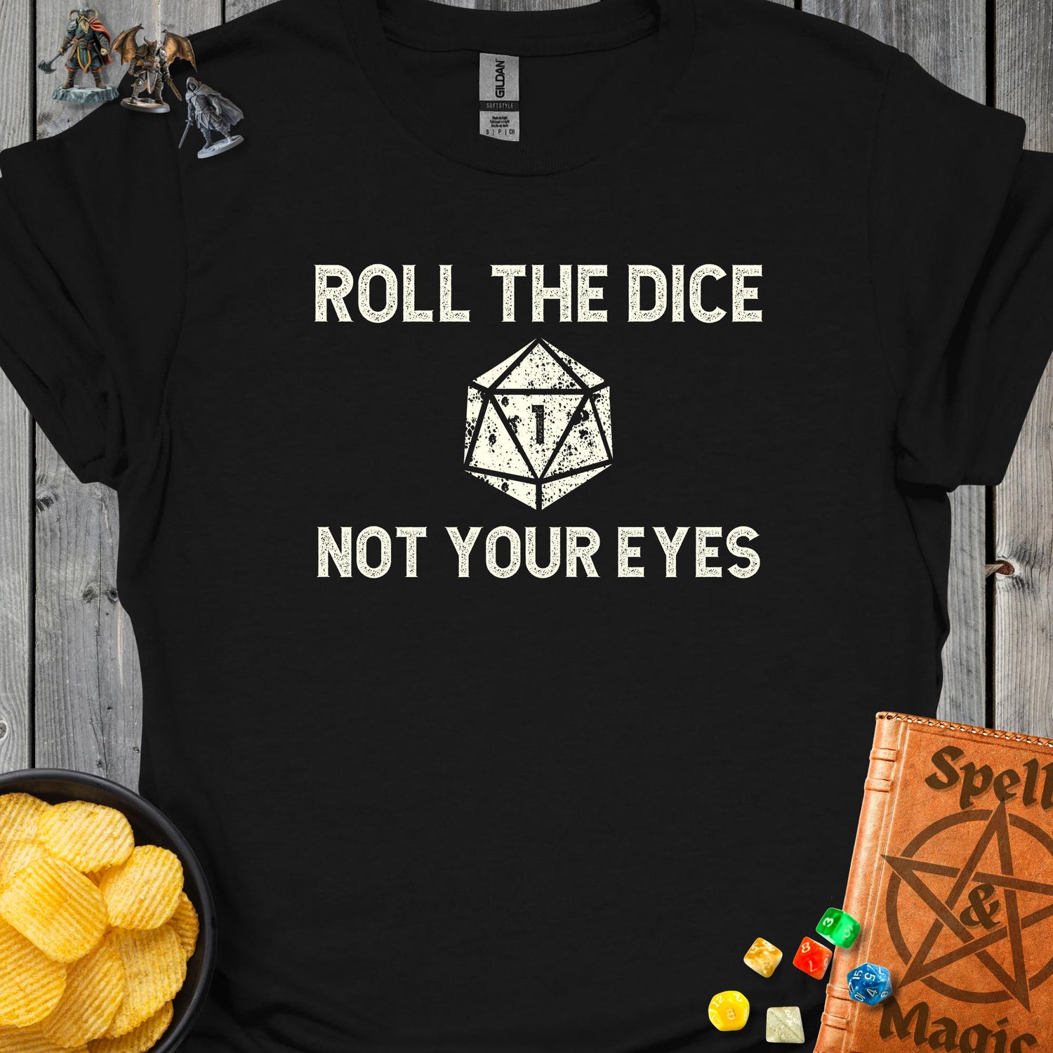Roll the Dice, Not Your Eyes - Black