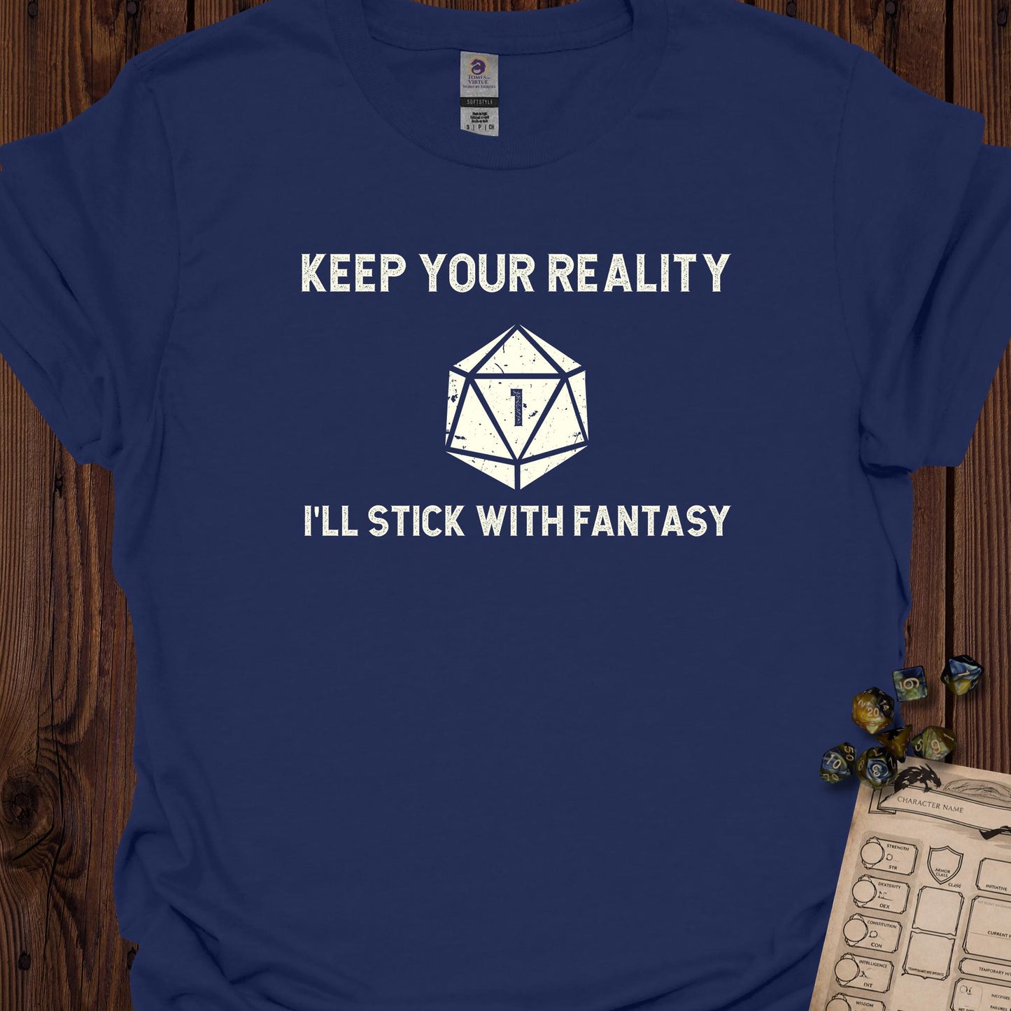 Keep Your Reality, I'll Stick with Fantasy - Navy