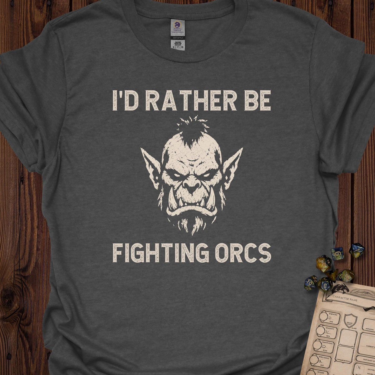 I'd Rather Be Fighting Orcs - DarkHeather