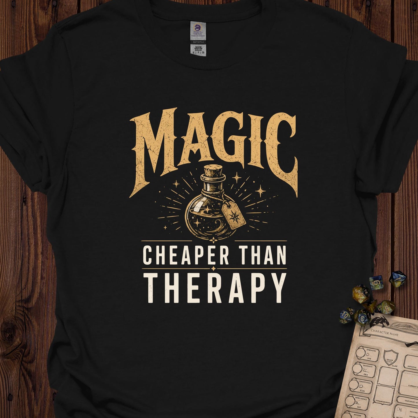 Magic Cheaper Than Therapy - Black