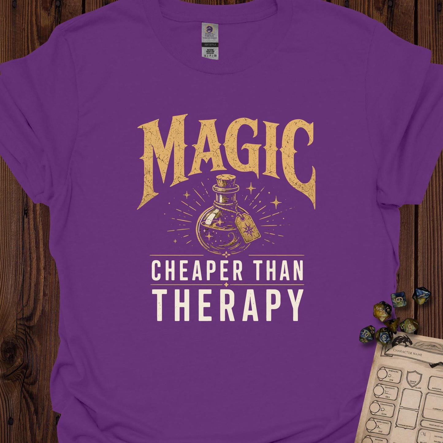 Magic Cheaper Than Therapy - Purple