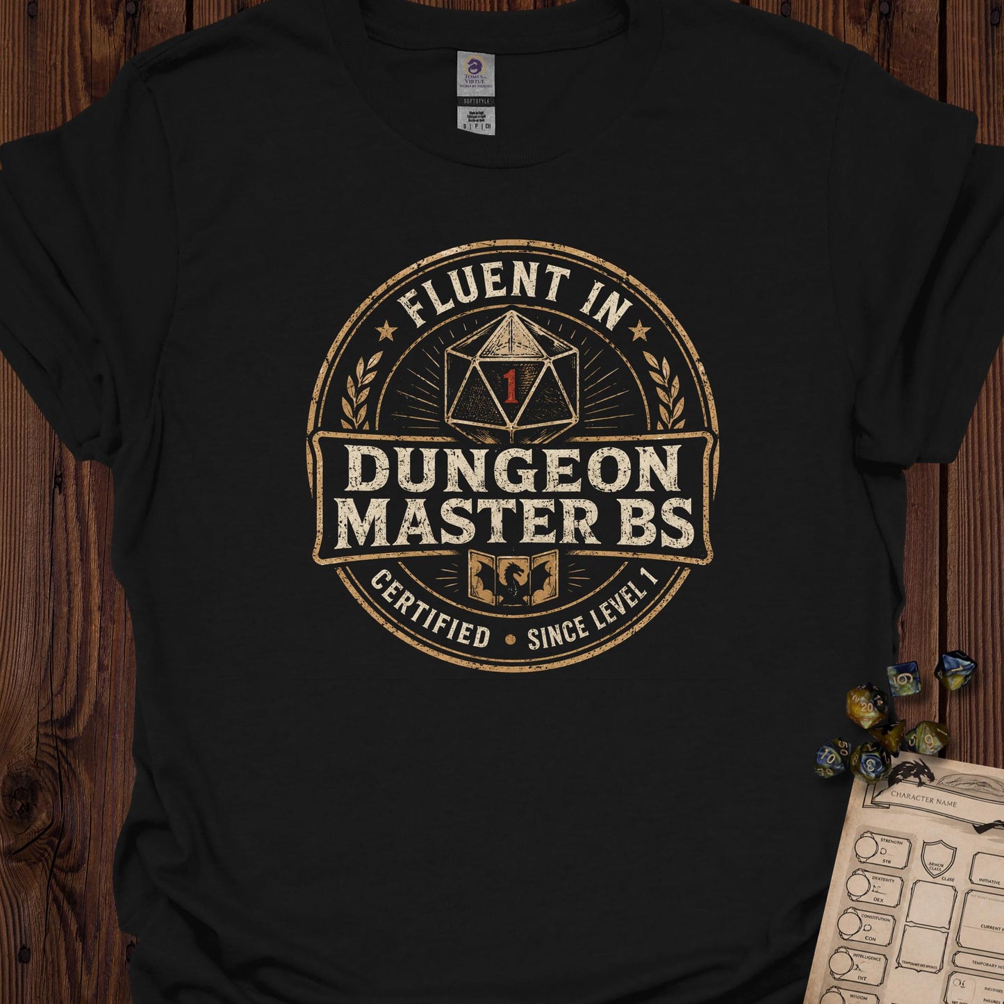 Fluent in Dungeon Master BS - Black
