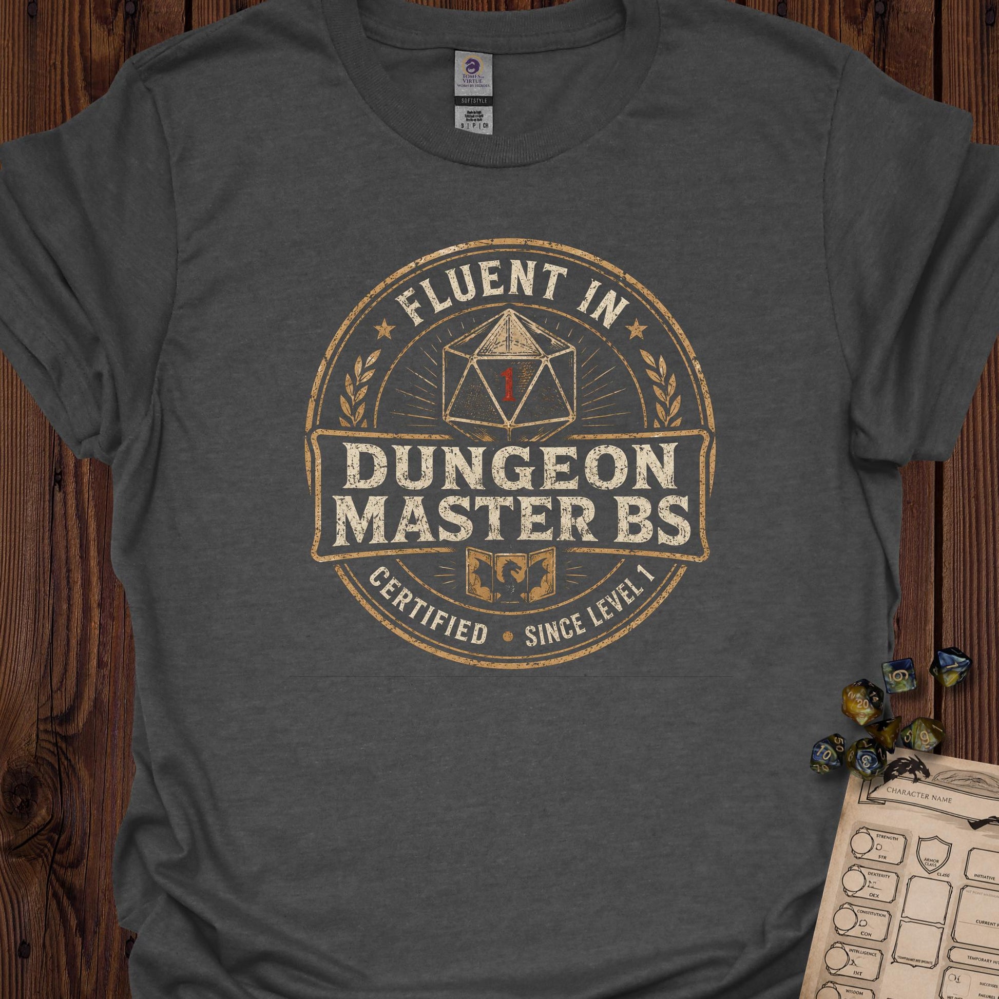 Fluent in Dungeon Master BS - DarkHeather