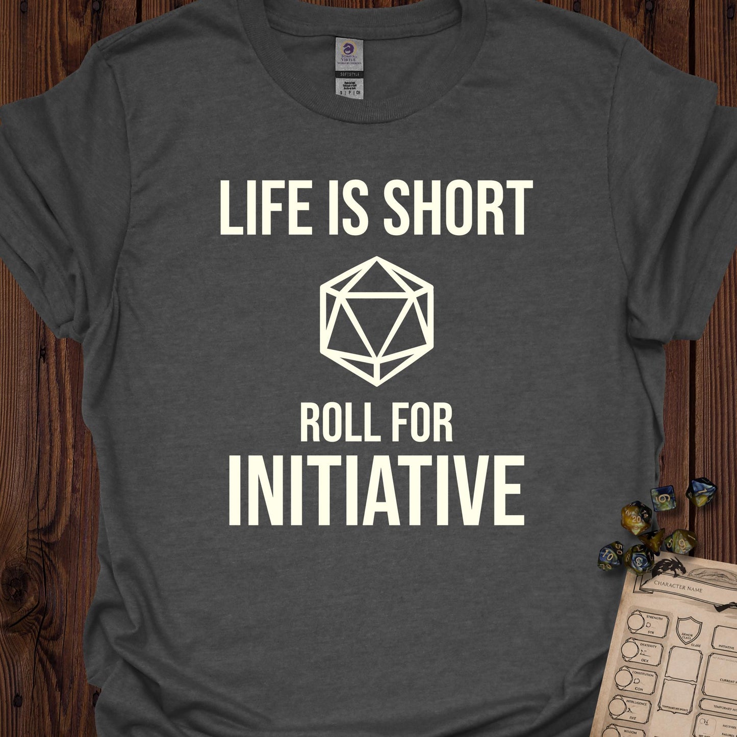 Life is Short, Roll for Initiative - DarkHeather