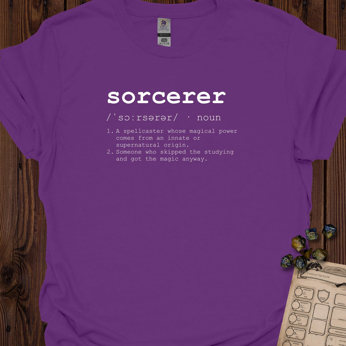 Sorcerer definition - Purple