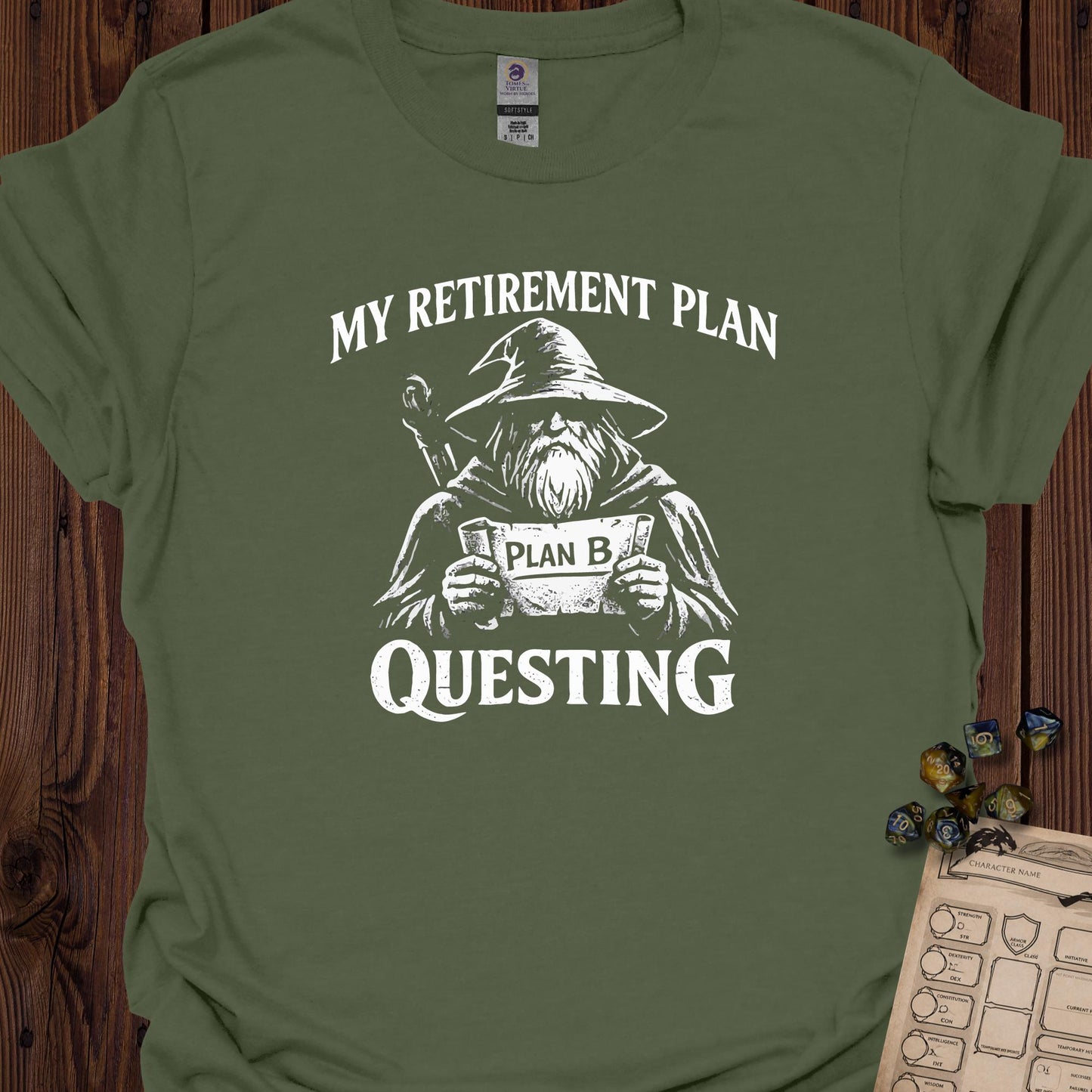 Retirement Plan - MilitaryGreen