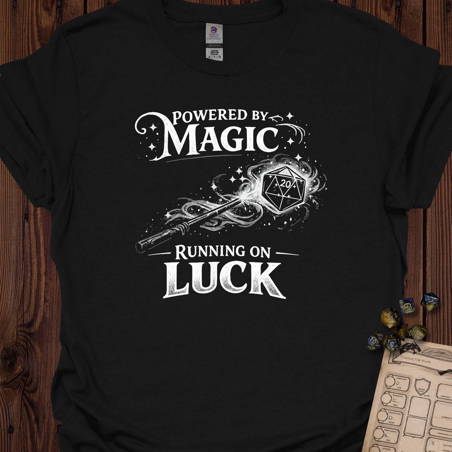 Powered by Magic - Black