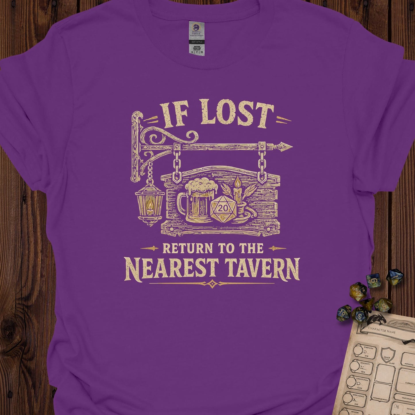 If Lost, Return to the Nearest Tavern - Purple