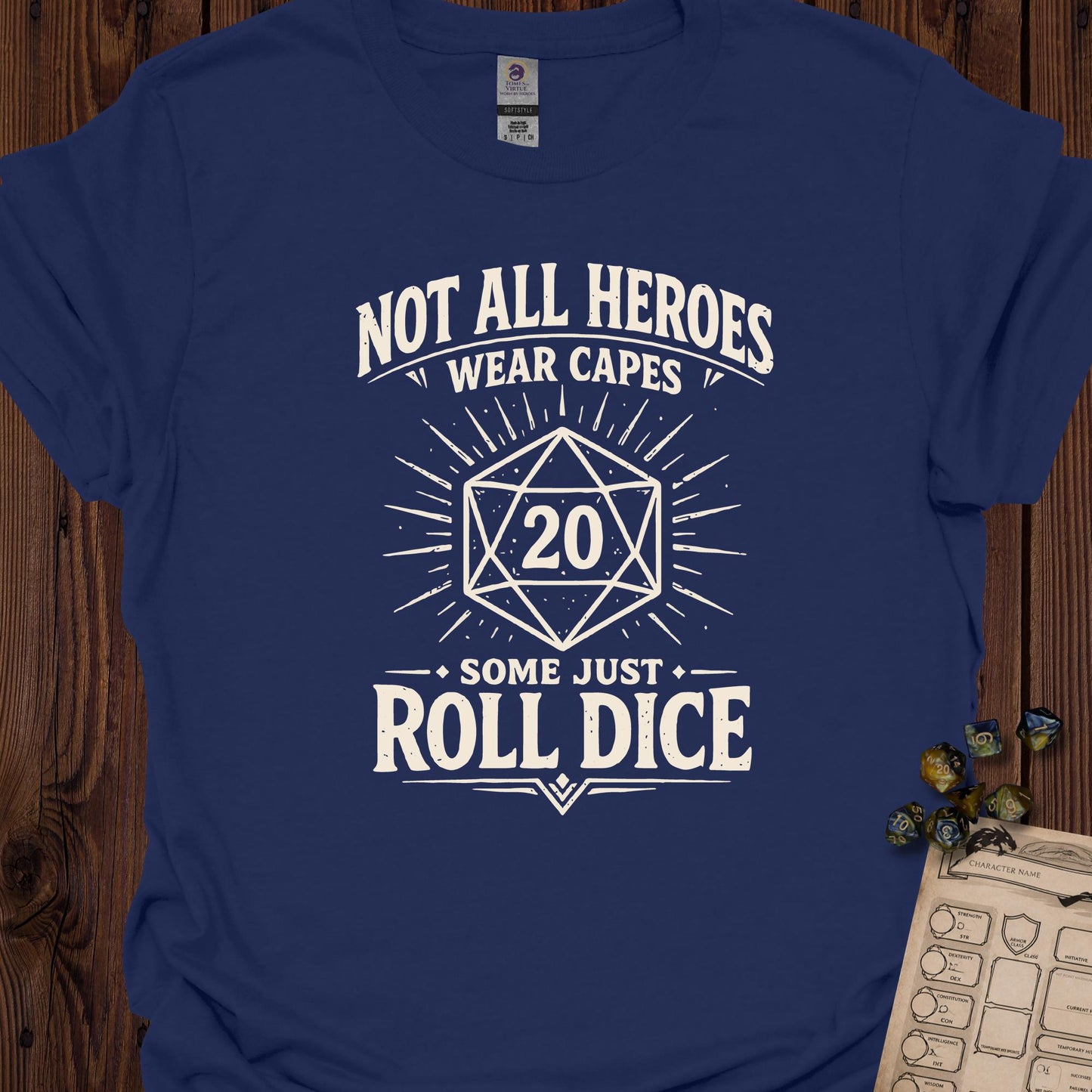 Not All Heroes Wear Capes - Navy