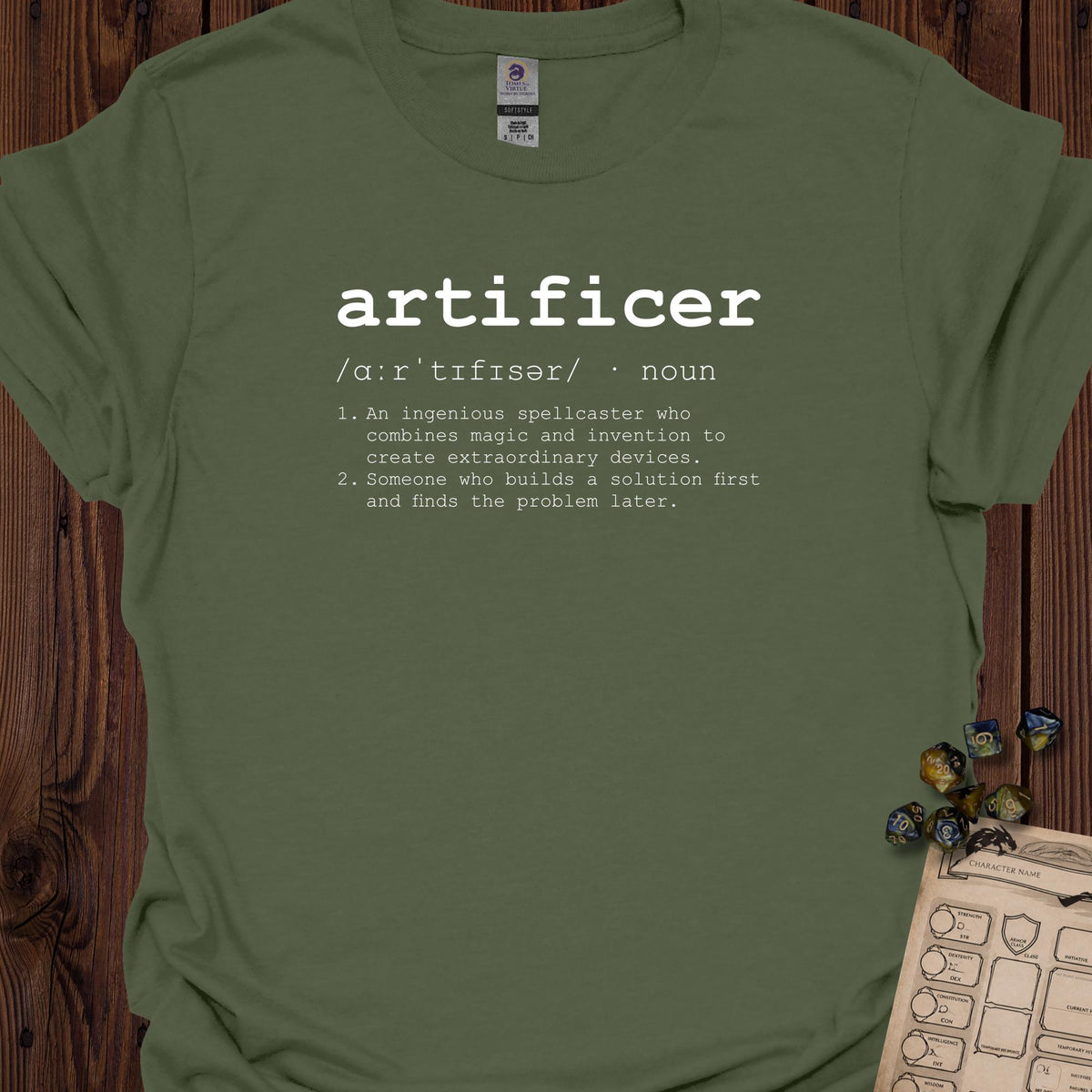Artificer definition - MilitaryGreen