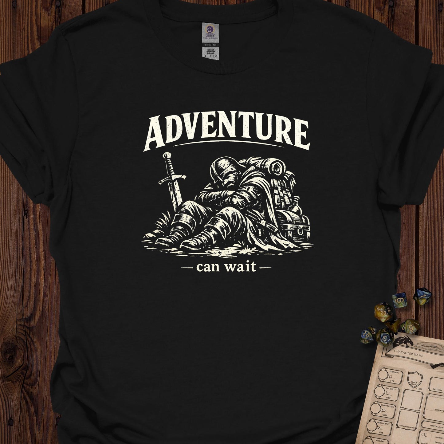 Adventure can wait - Black