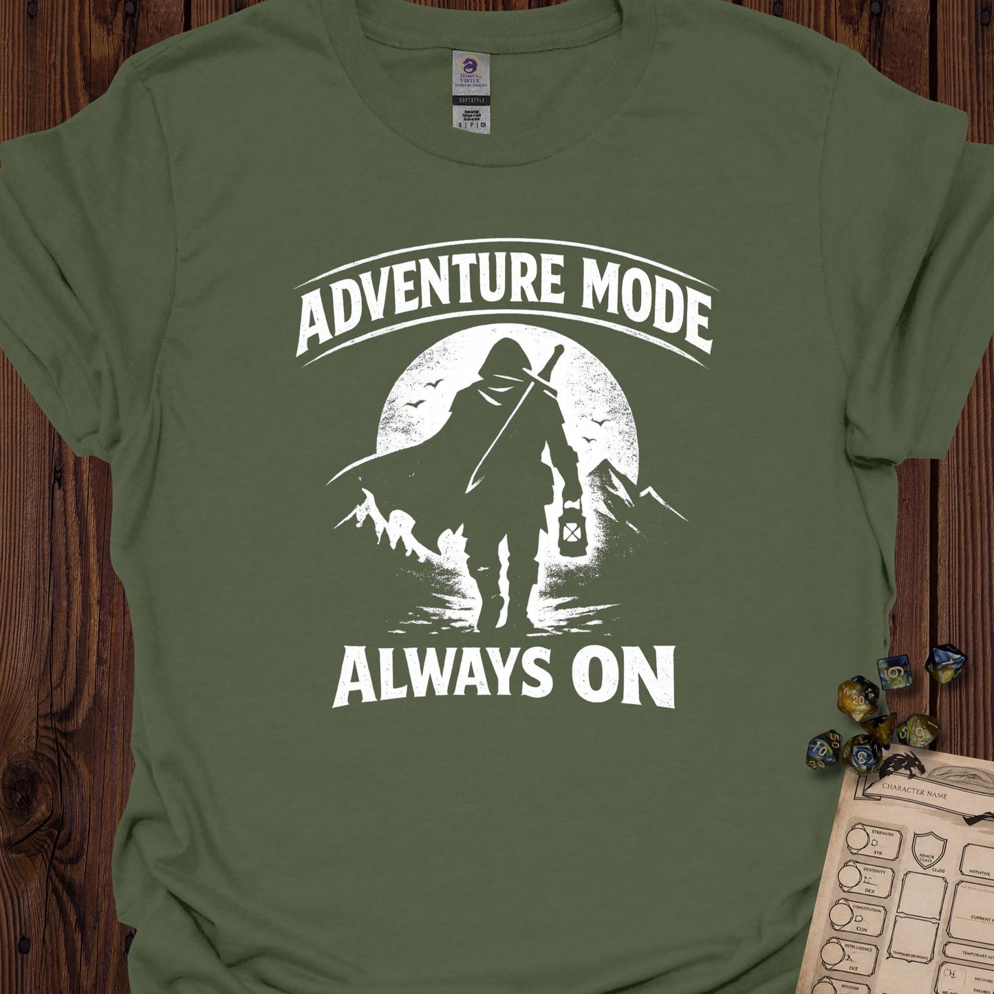Adventure Mode: Always On - MilitaryGreen