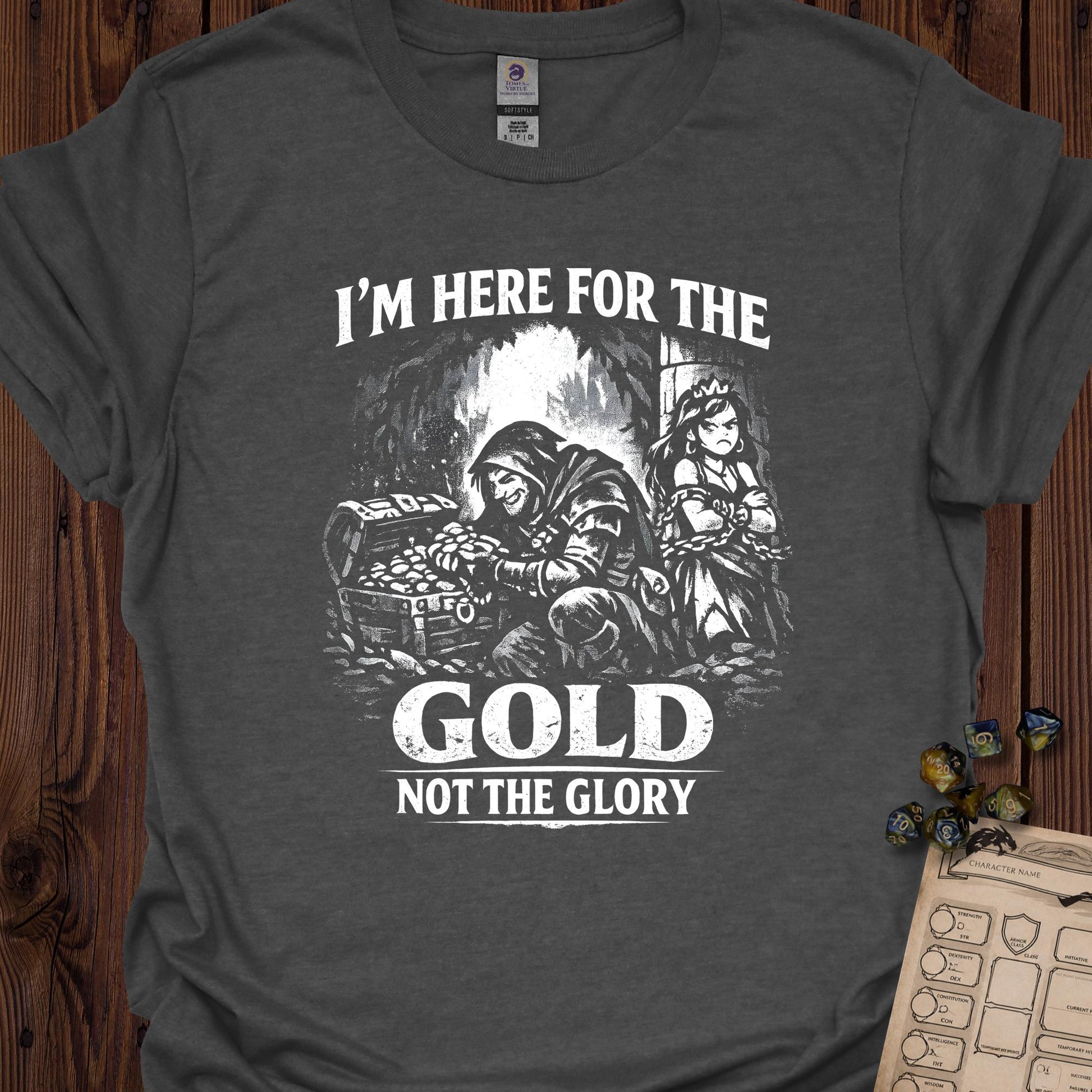 I'm Here for the Gold, Not the Glory - DarkHeather