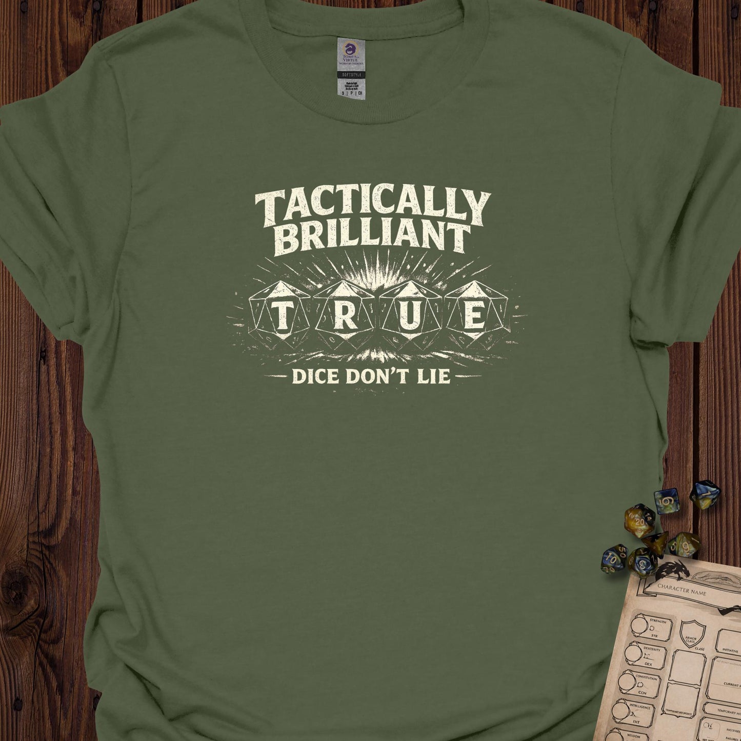 Dice Don't Lie - MilitaryGreen