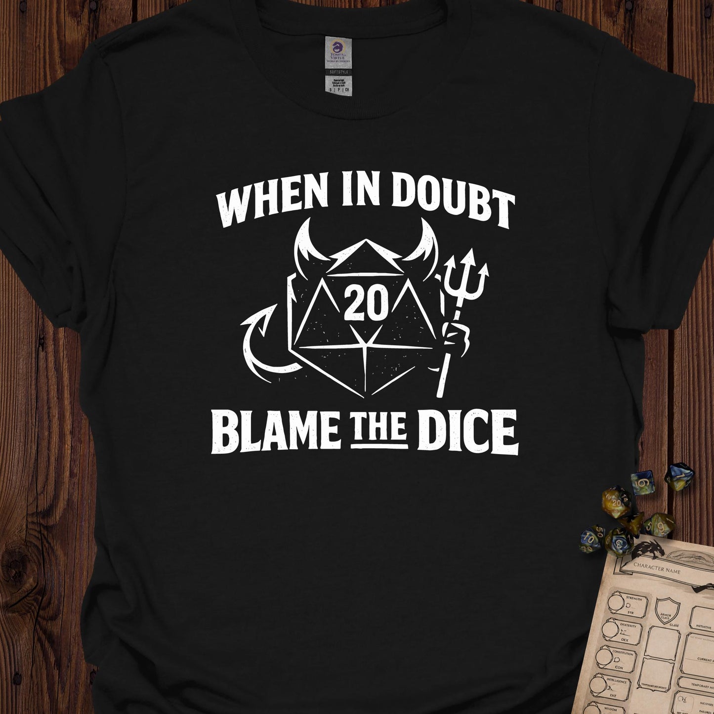 When in Doubt, Blame the Dice - Black