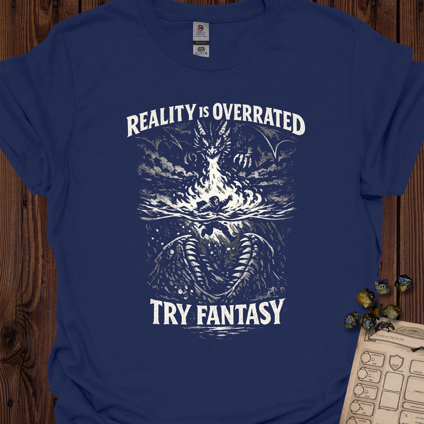 Reality is Overrated, try fantasy - Navy