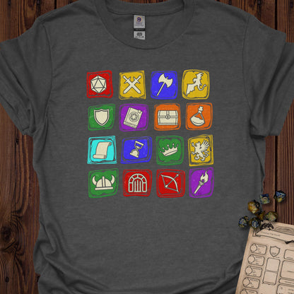Adventure game icon grid - DarkHeather