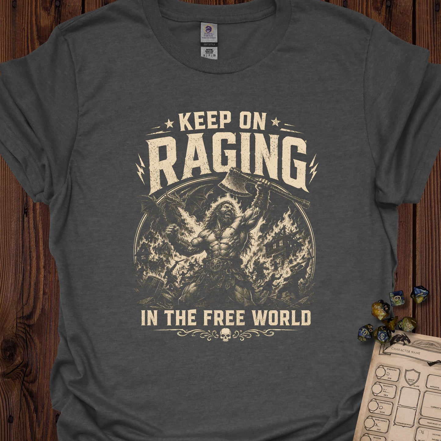 Keep on raging in the free world - DarkHeather