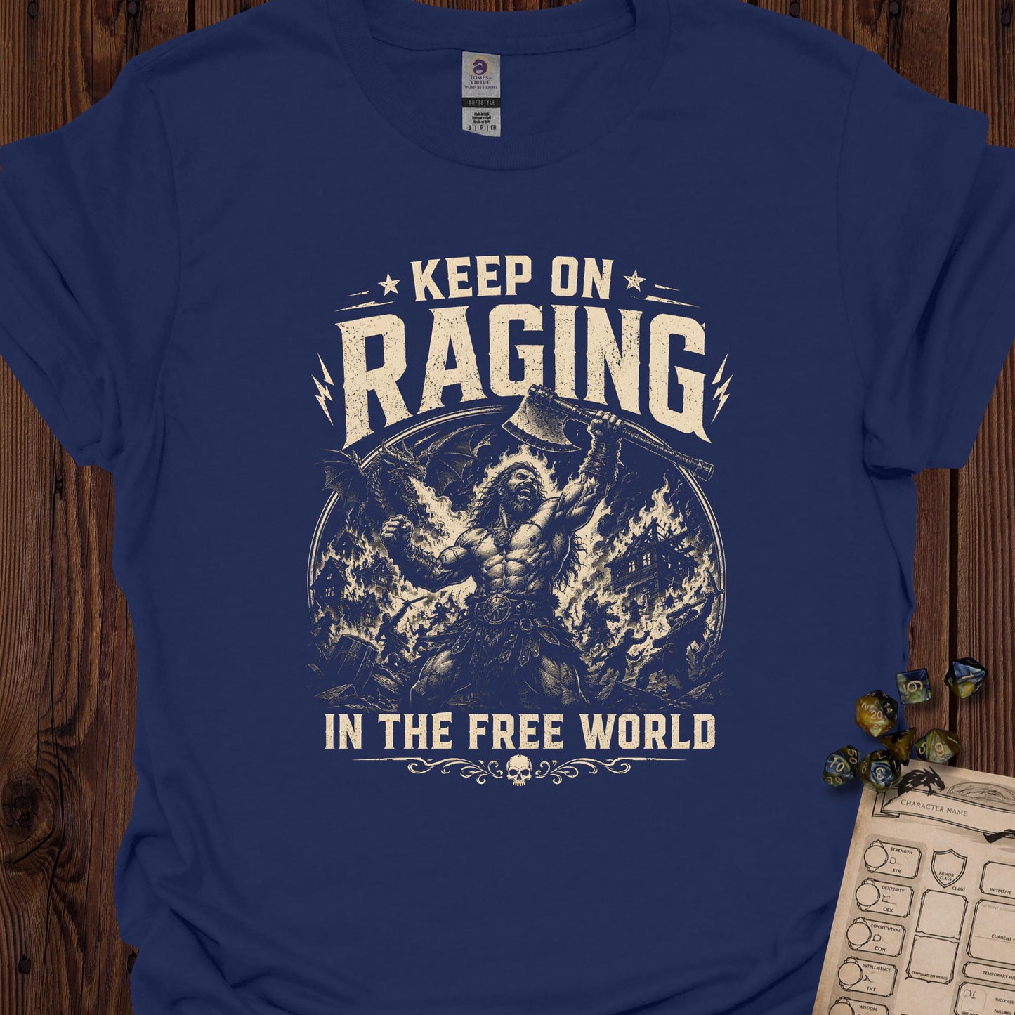 Keep on raging in the free world - Navy