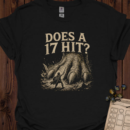 Does a 17 hit? - Black