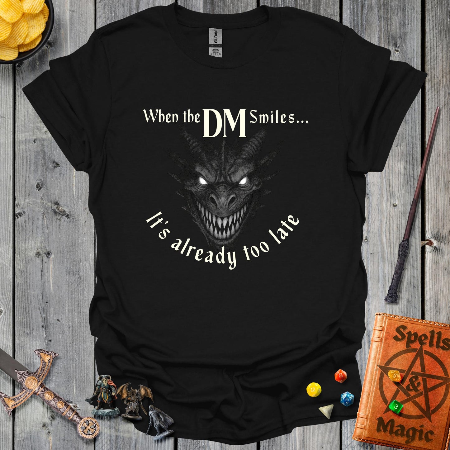 When the dm smiles it's already too late - Black