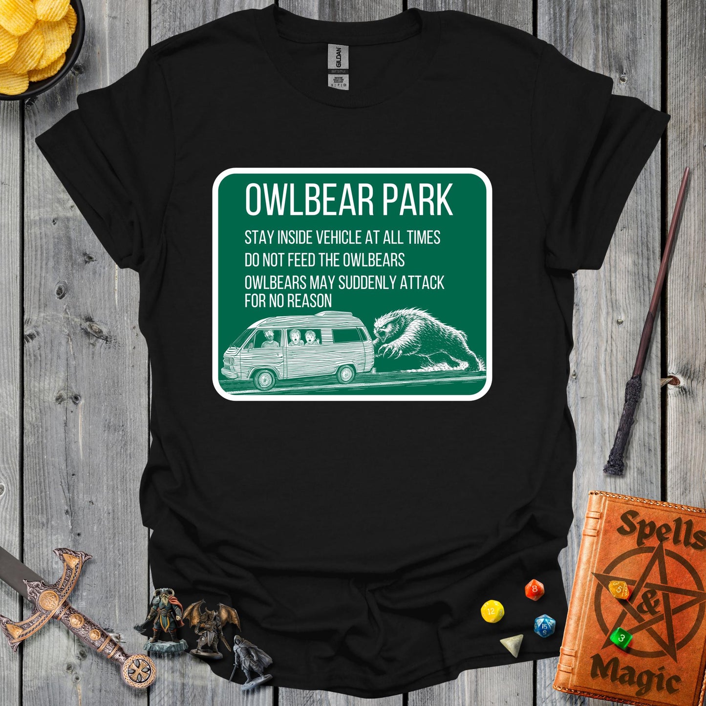Owlbear park - Black