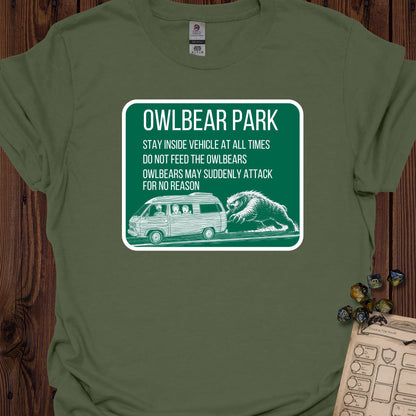 Owlbear park - MilitaryGreen