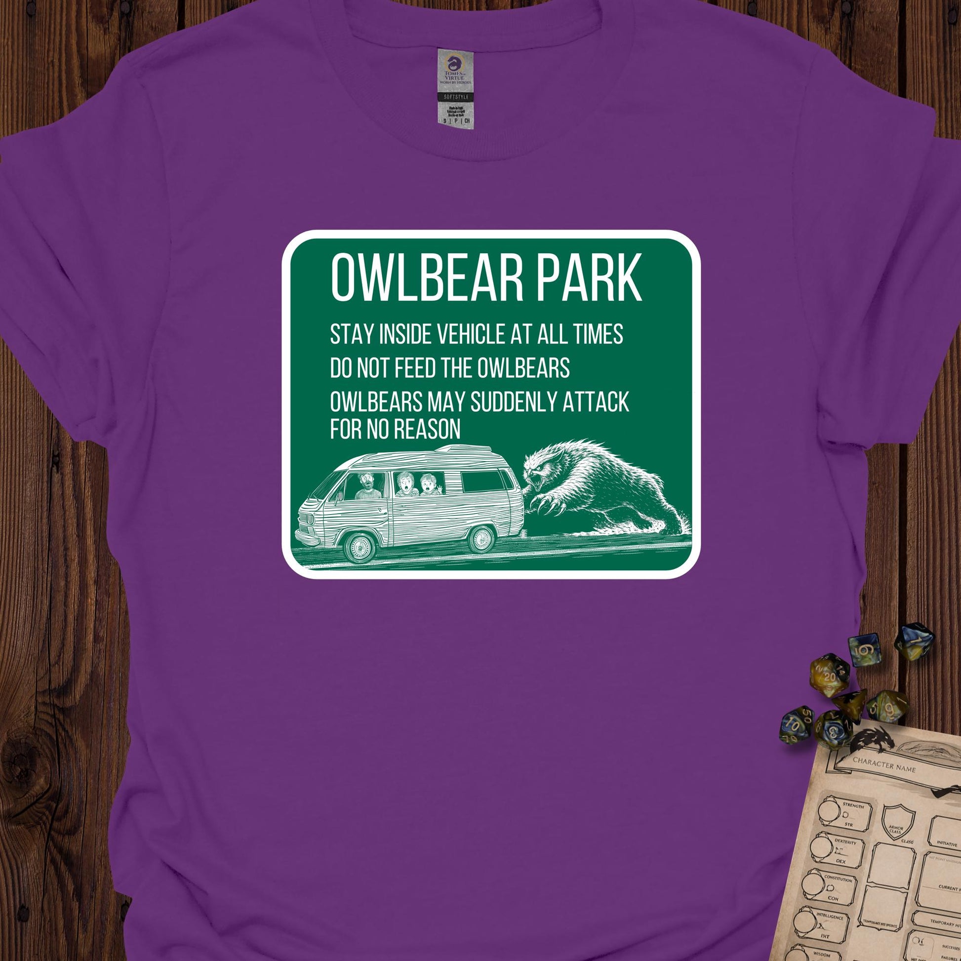 Owlbear park - Purple
