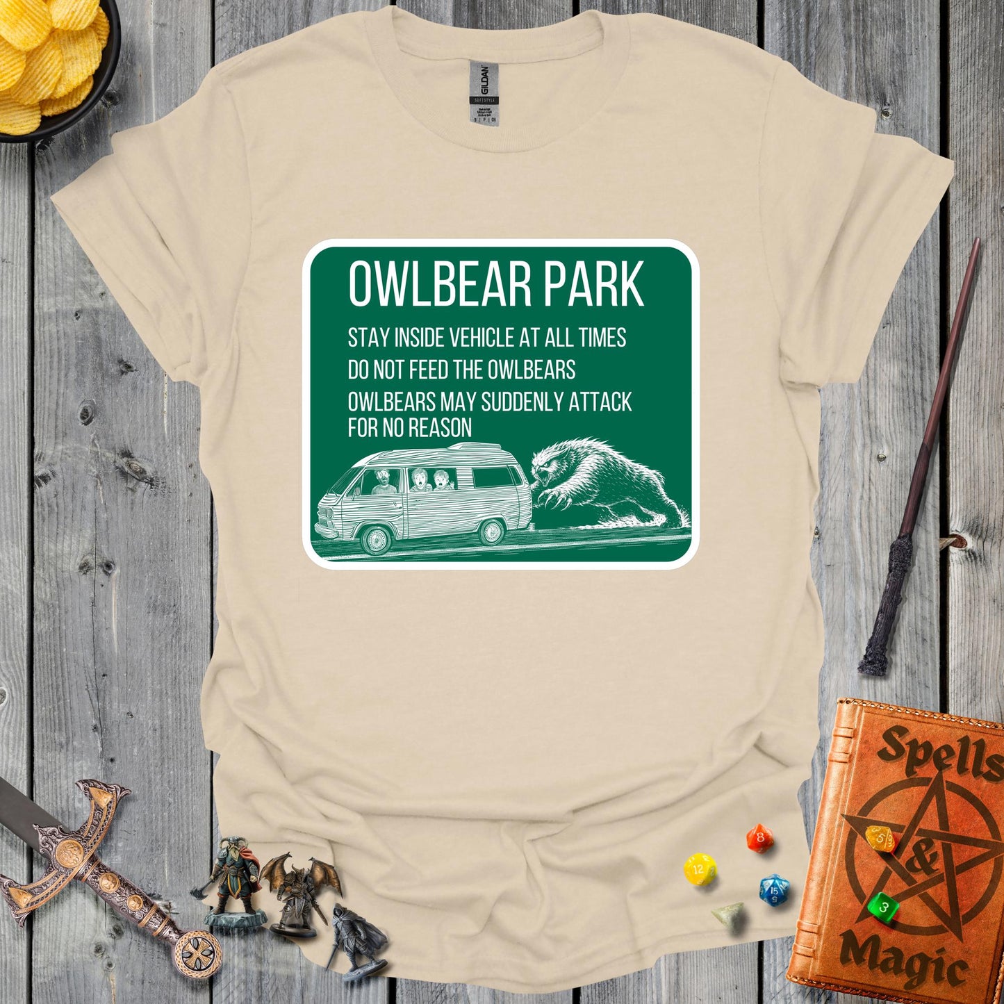 Owlbear park - Sand