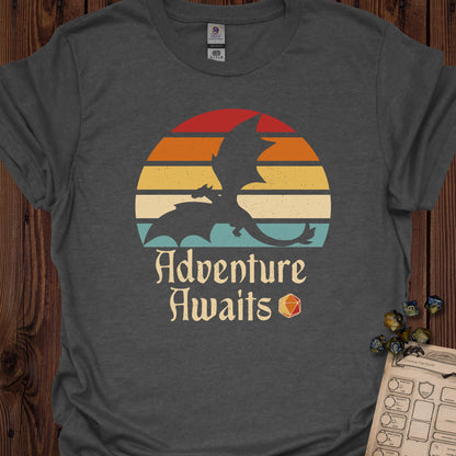 Adventure awaits - Retro sun - DarkHeather