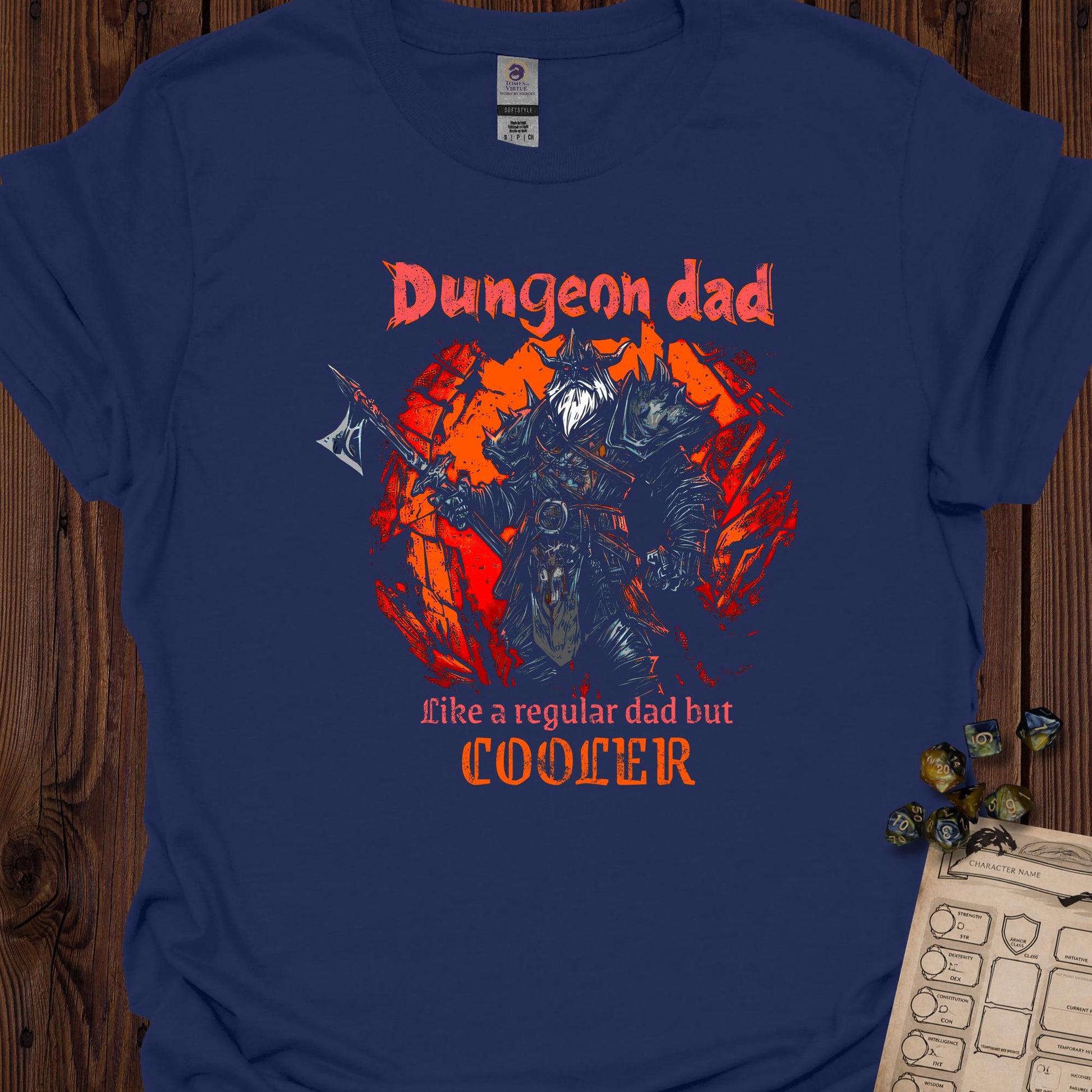 Dungeon dad - Warrior - Navy