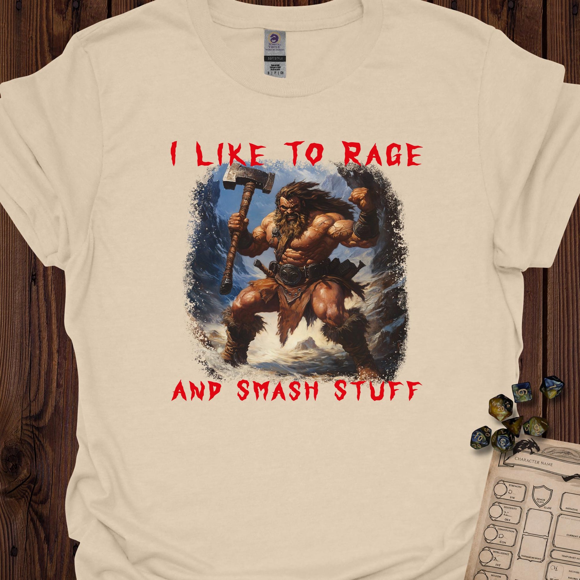 I Like to Rage and Smash Stuff - Sand