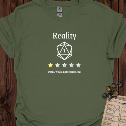 Reality - would not recommend - MilitaryGreen