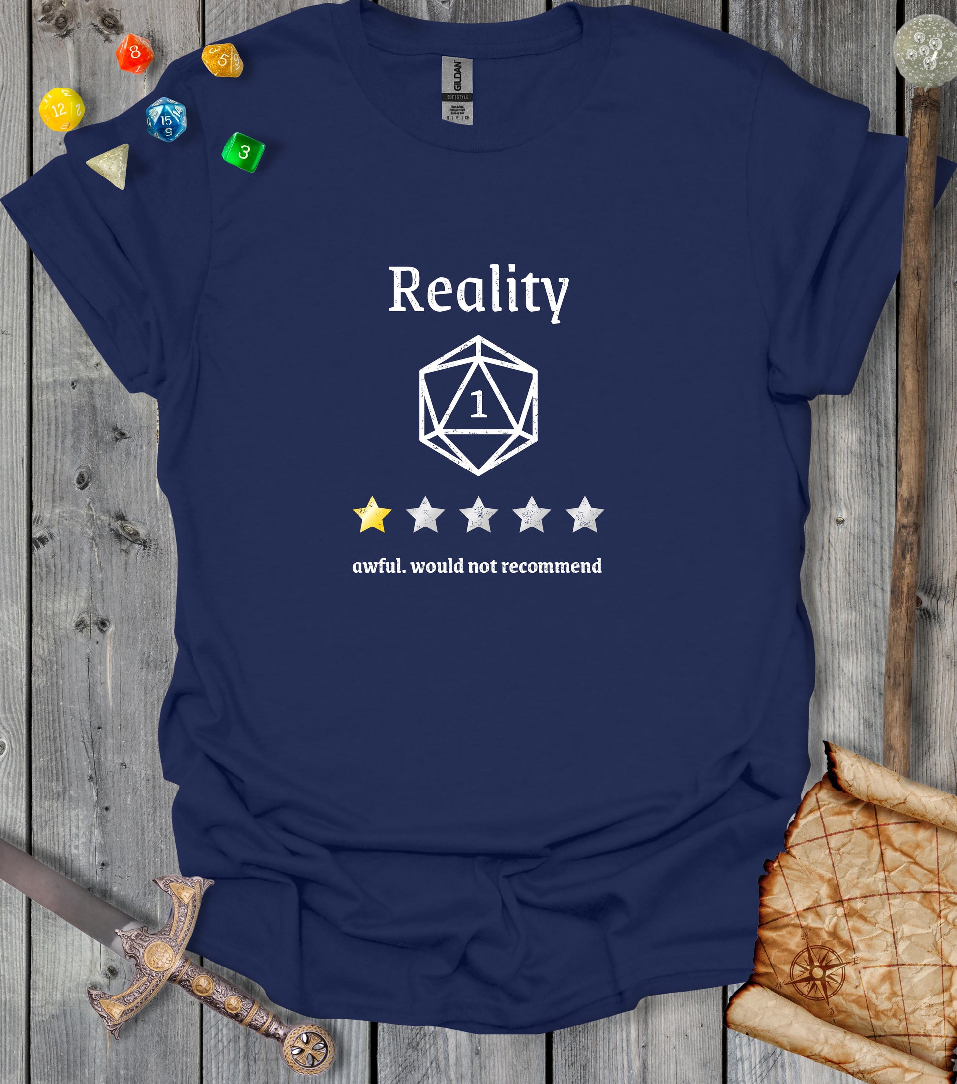 Reality - would not recommend - NavyBlue