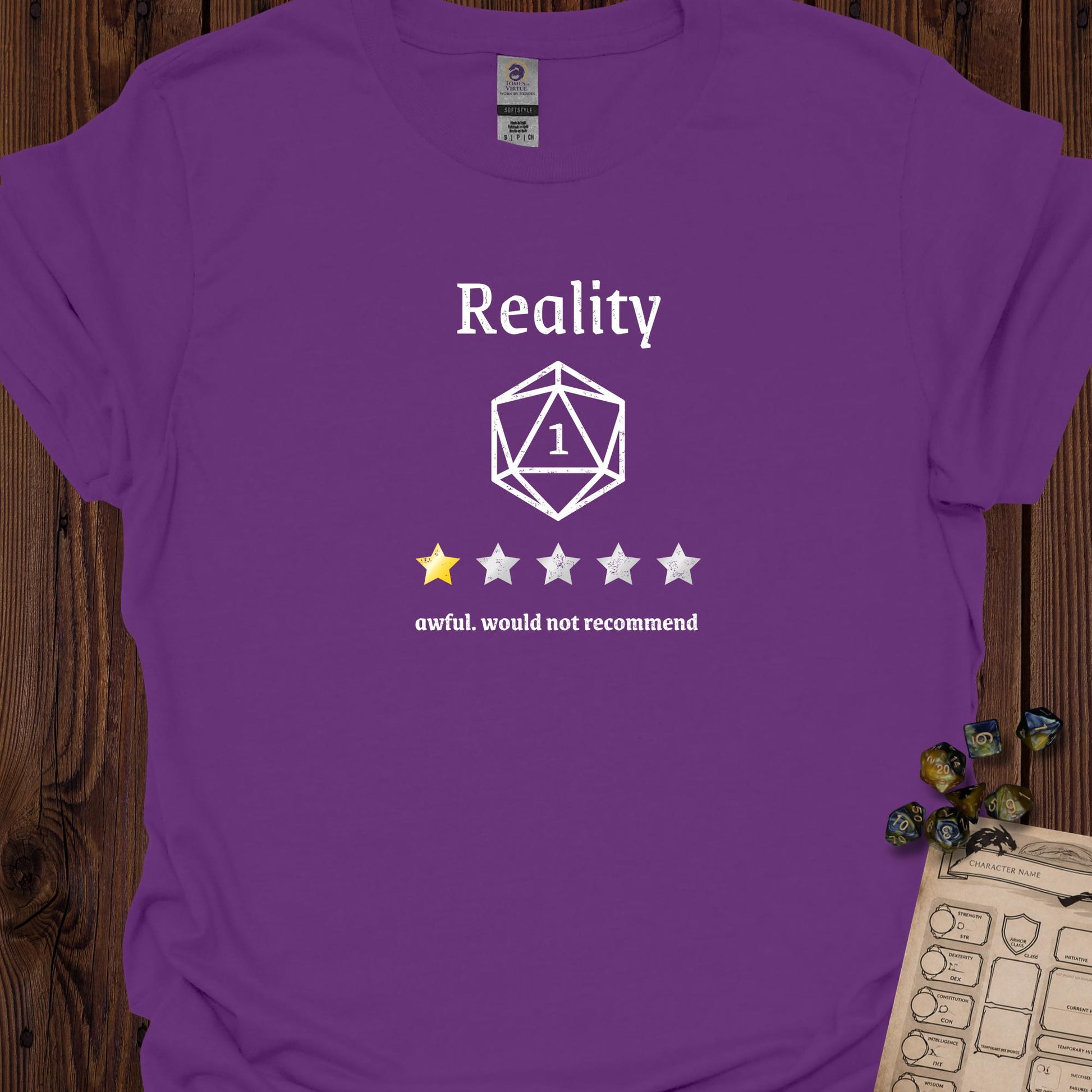 Reality - would not recommend - Purple