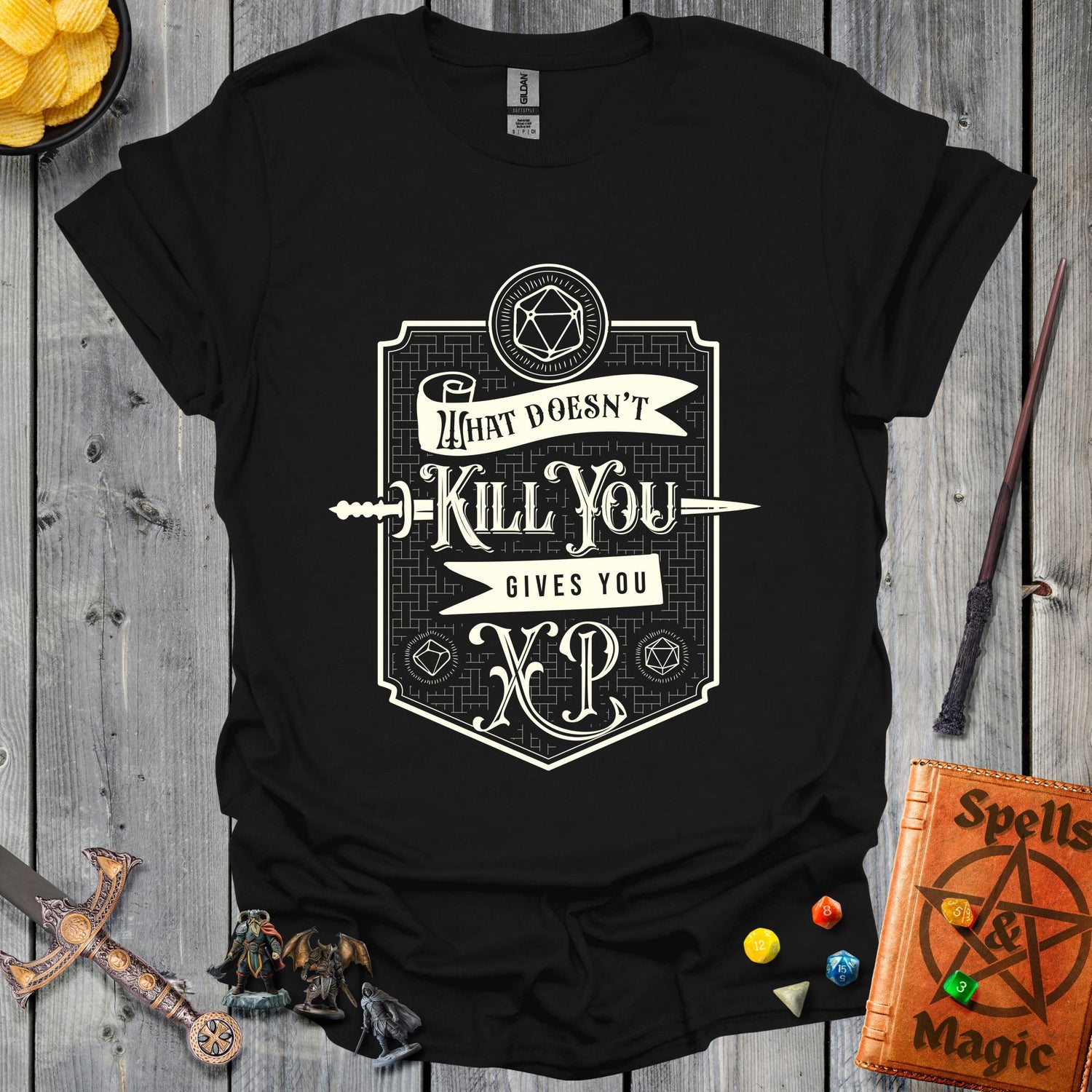 What doesn't kill you gives you XP - Black