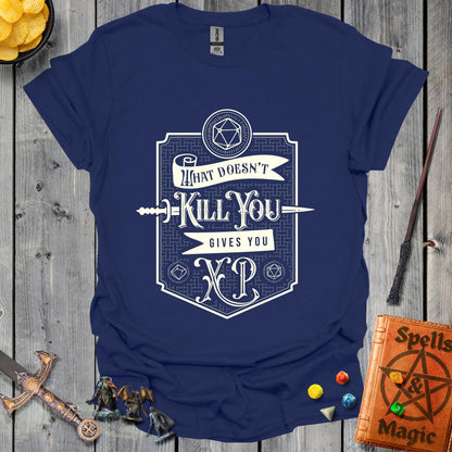 What doesn't kill you gives you XP - NavyBlue