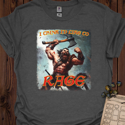 I think I'd like to RAGE - Raging barbarian - DarkHeather