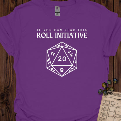 If you can read this, roll initiative - Purple