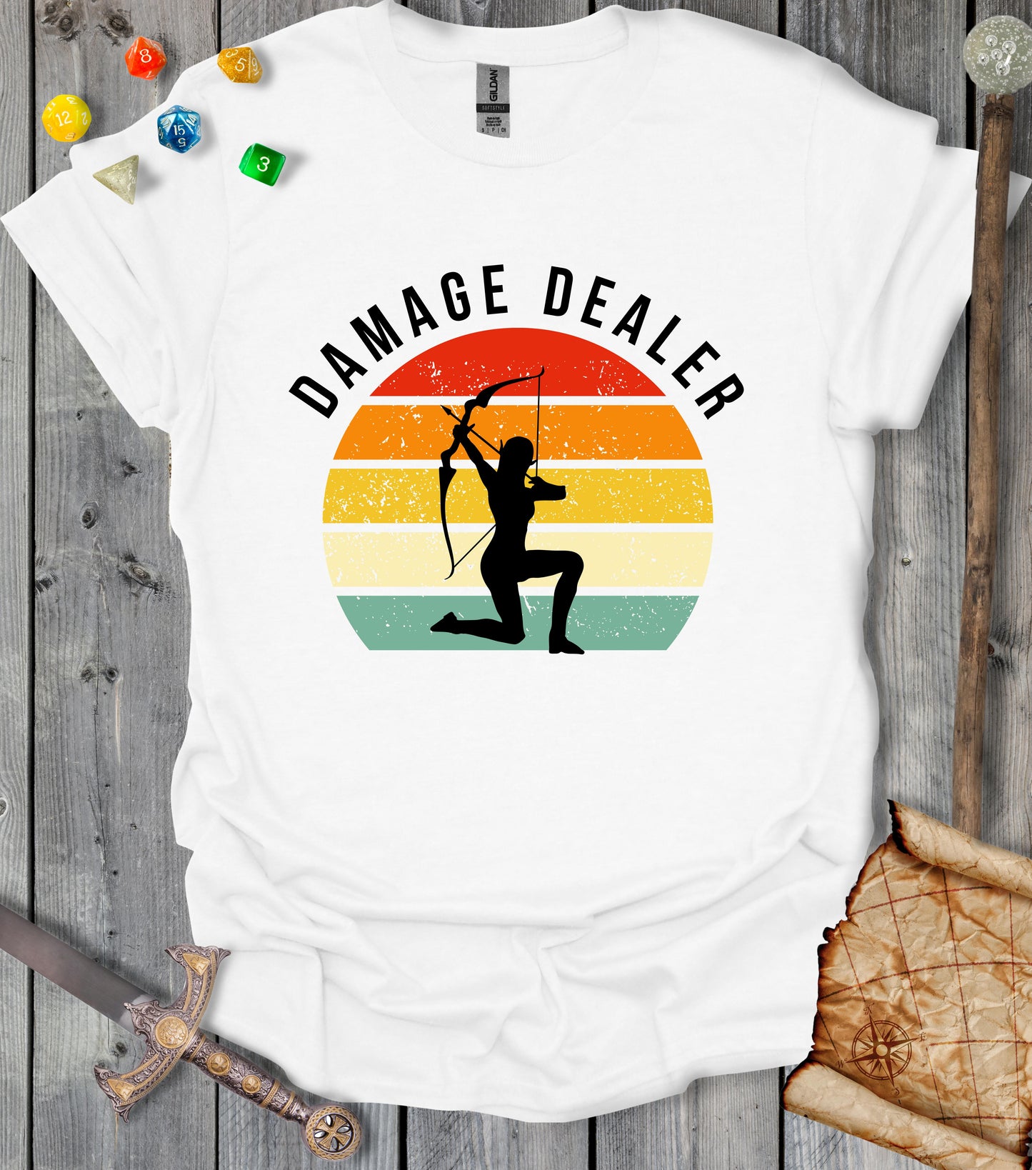 Damage dealer - Elf archer - T-shirt