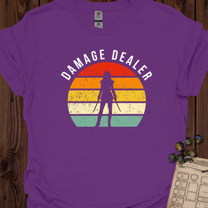 Damage dealer - Female warrior - Purple