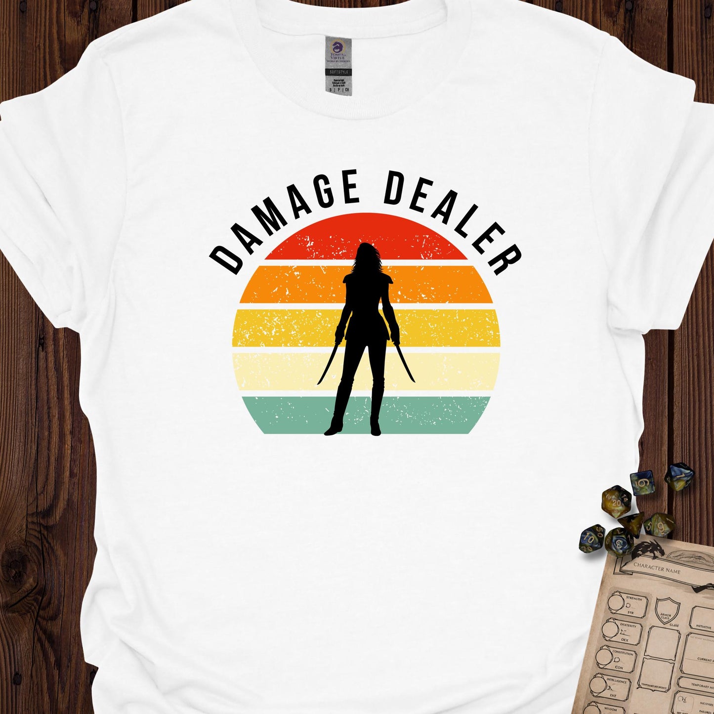 Damage dealer - Female warrior - White