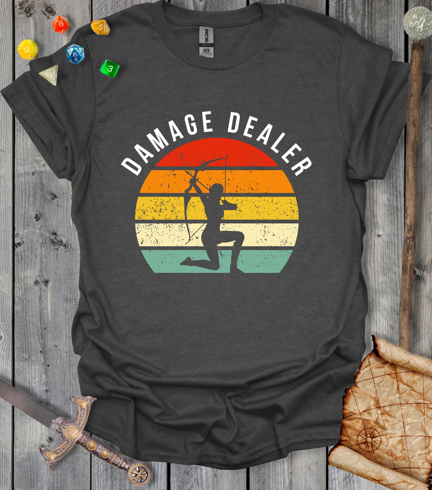 Damage dealer - Elf archer - T-shirt