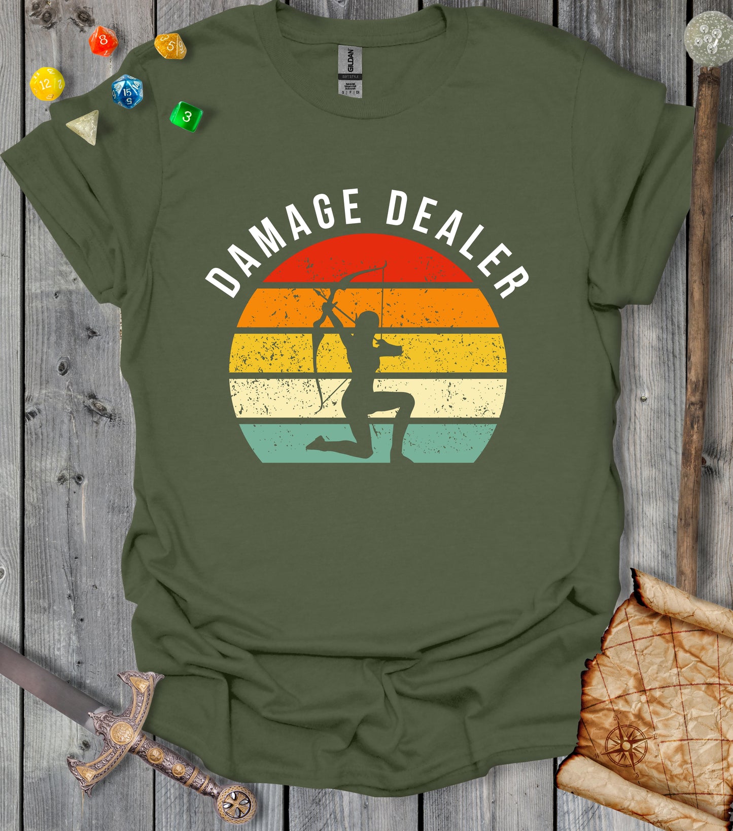 Damage dealer - Elf archer - T-shirt