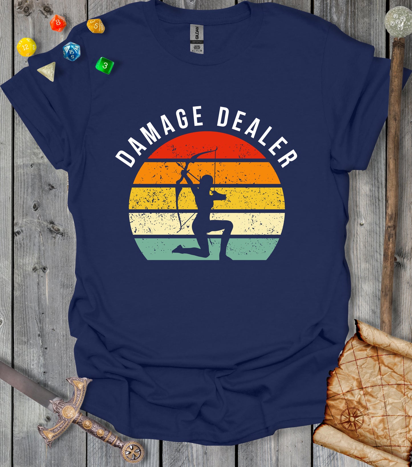 Damage dealer - Elf archer - T-shirt