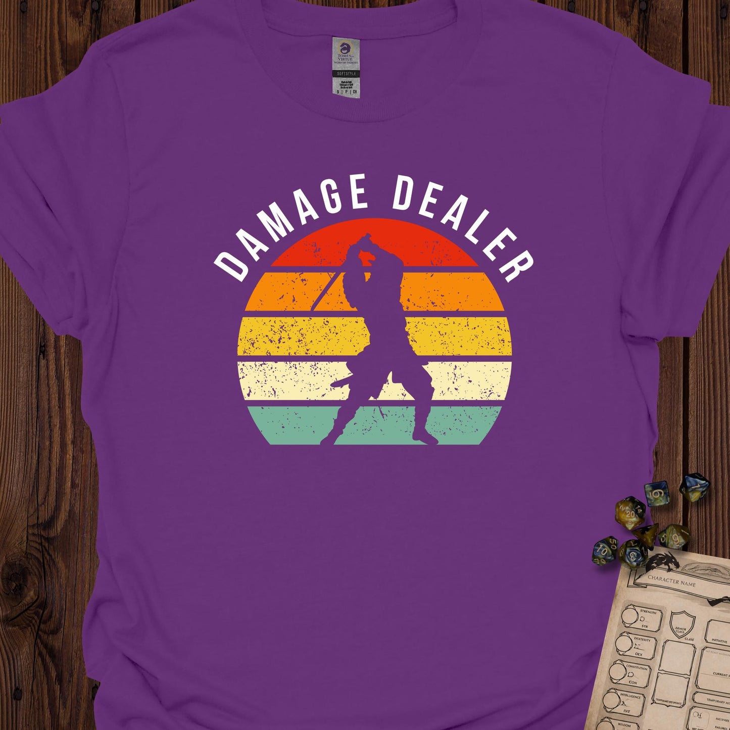 Damage dealer - Swordsman - Purple