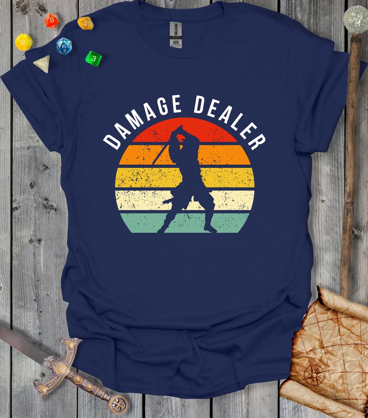 Damage dealer - Swordsman - T-shirt