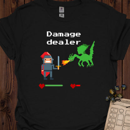 Damage dealer - Pixel art - Black