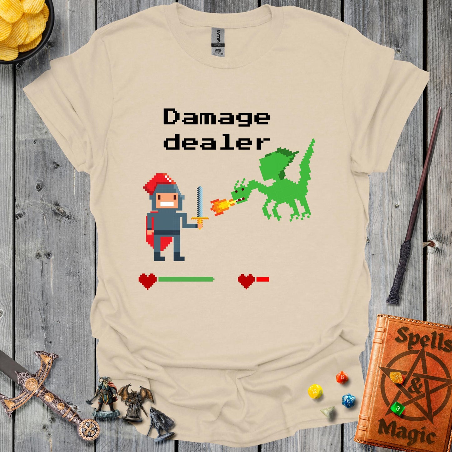 Damage dealer - Pixel art - Sand